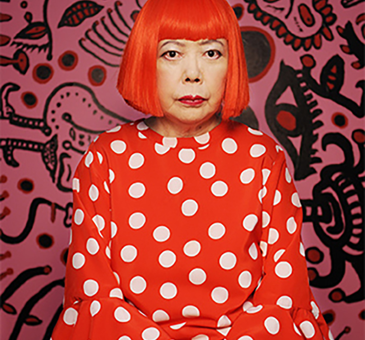 草間彌生YAYOI KUSAMA 版画 幻の野に立ちて ED100 毎日愛について祈っ