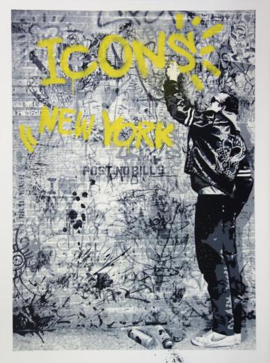 The Wall (Keith Haring) (黄)
