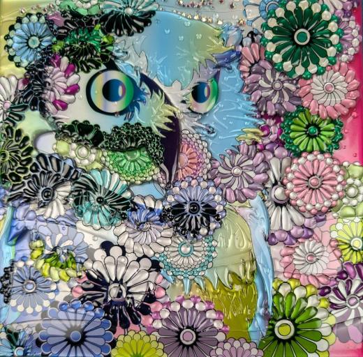 Flower-filled Owl