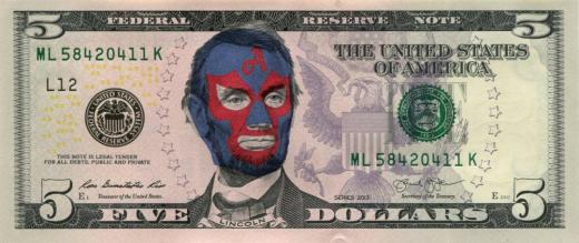 マスクド リンカーン アメリカドル