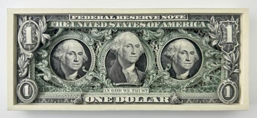 リコンストラクテッド ダラー 3人のワシントン / B42966456M