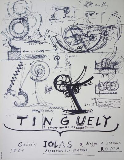 Tinguely (個展ポスター)
