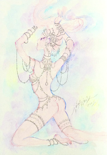 Drawing / Sacred Eros 01