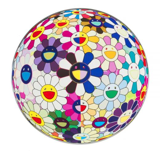 フラワーボール(3D)　黄泉の国から