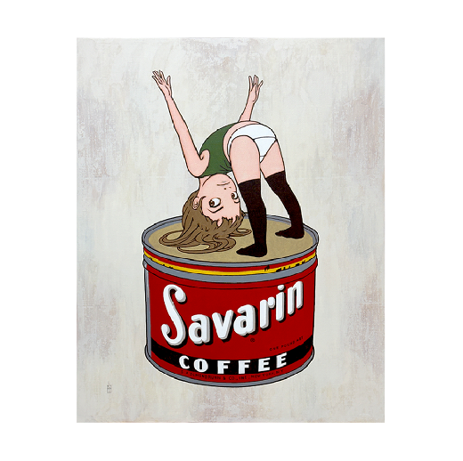 コーヒー缶の上の奇跡