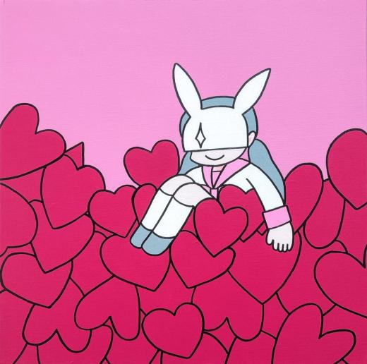 ハートに埋もれて