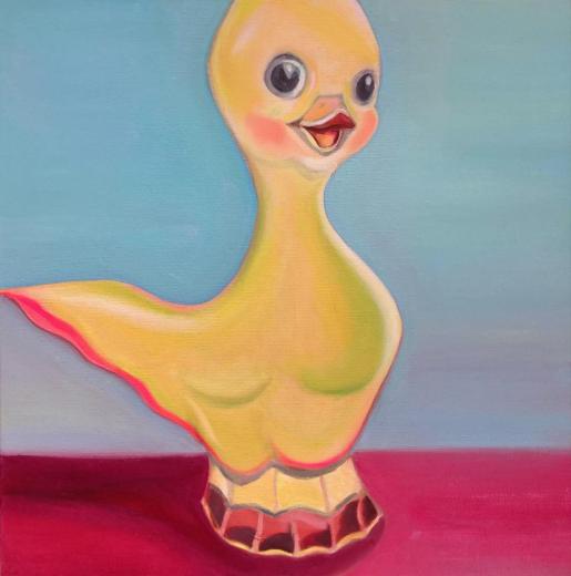 Toy portrait (duck)
