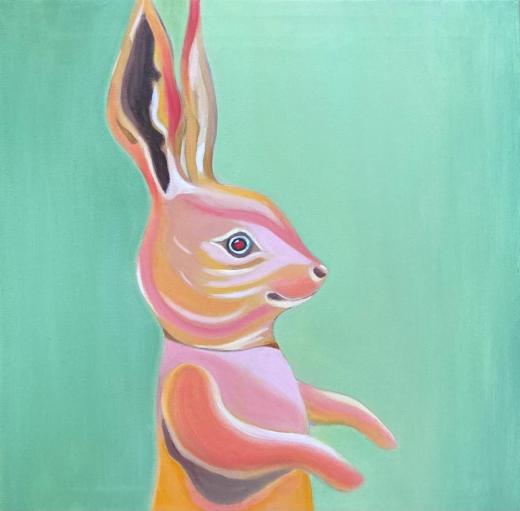 Toy portrait (rabbit)