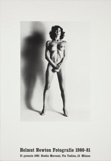 Helmut Newton Fotografie 1980-81(ポスター)