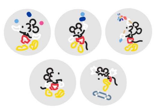 Mickey Edition Print Collection (5点セット)
