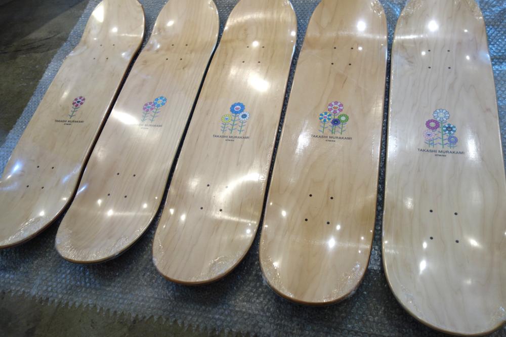 村上隆 デッキセット Flower Skateboard Deck 5 Set