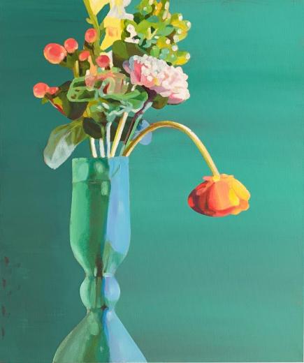 Flowers with vase
