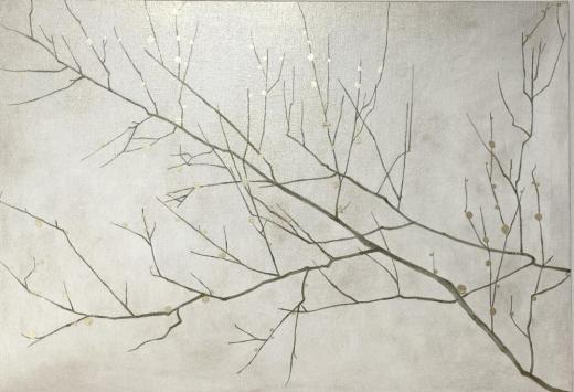 白梅図 70