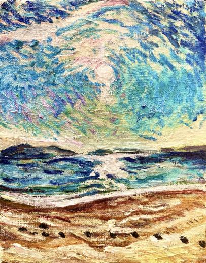 瀬戸内海の海(豊島)