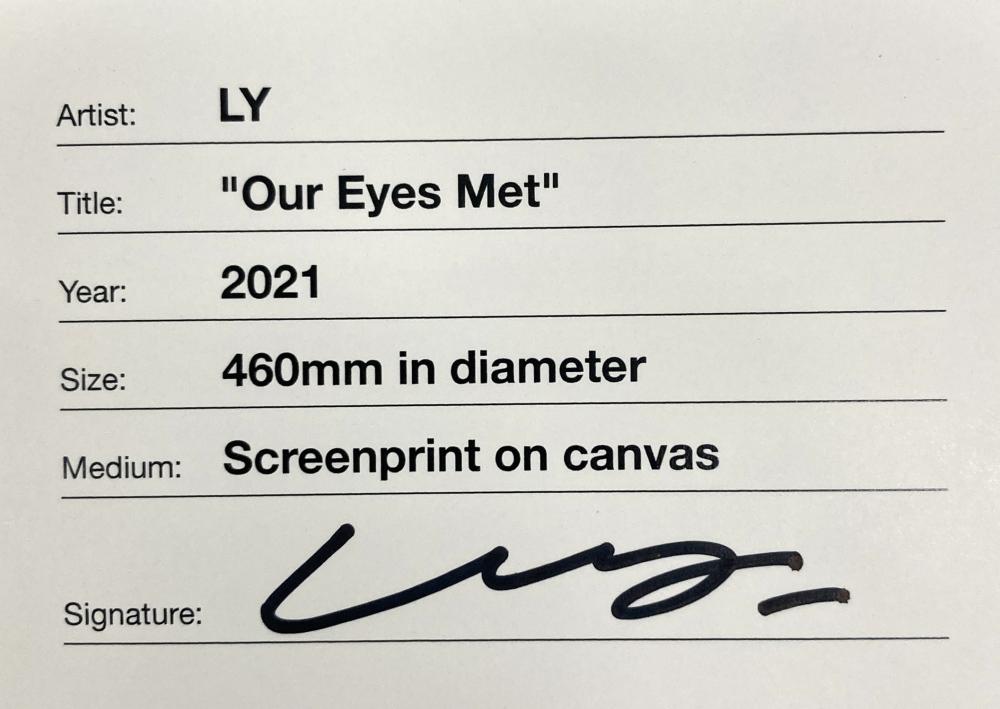 Ly（リー）「coffee stand in the painting」シルクスクリーン⁄絵画販売