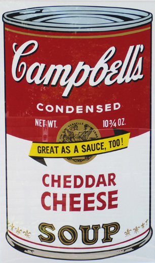Campbell's Soup II (II.63 CHEDDAR CHEESE)