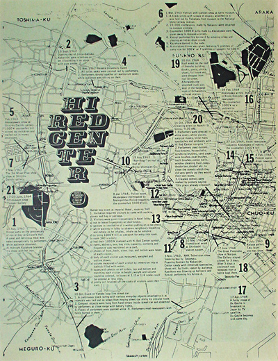 フルックスープロダクツ 1961-1969、ハイレッド・センター