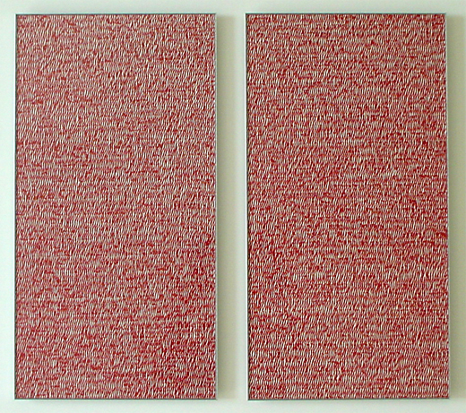 鼓動のドローイング　5,000 鼓動 (2点組)