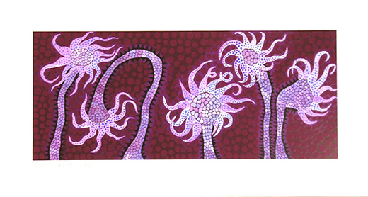 夜の花 A （313）Night Flowers A (313)|草間彌生Yayoi Kusama