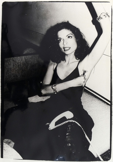 Bianca Jagger at Halston's House, New York