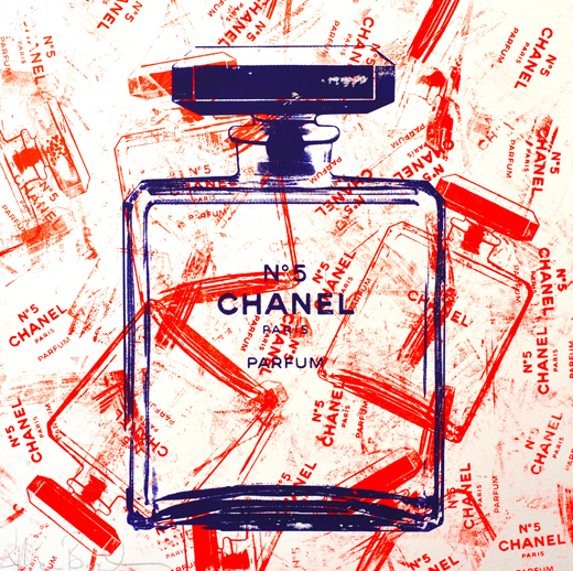 Orange Bottles of Chanel