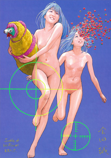 「会田誠展」のための新作大型絵画の一部を抽出した限定エディション作品