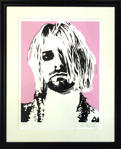 Kurt Cobain (pink)