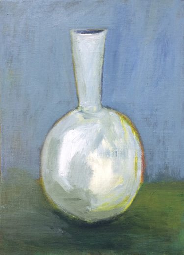 Pearl-White Vase