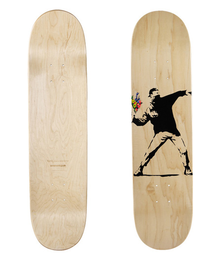 FLOWER BOMBER (Skateboard Deck)
