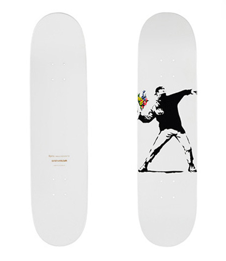 FLOWER BOMBER (Skateboard Deck)