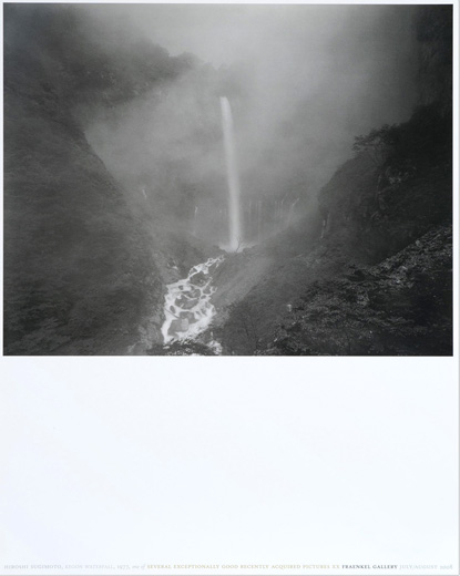 KEGON WATERFALL, 1977, one of SEVERAL EXCEPTIONALLY GOOD RECENTLY ACQUIRED PICTURES XX (ポスター)