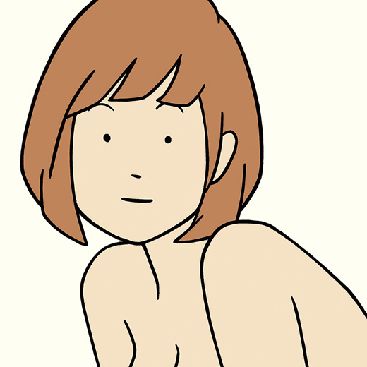 Nude Portrait, Short Ginger