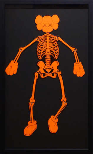 Skeleton Ornament (オレンジ)