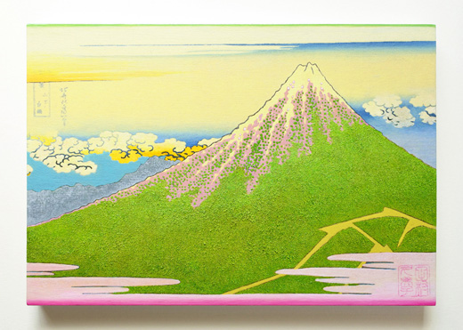 Pop Hokusai "Mt.Fuji spring 202002"